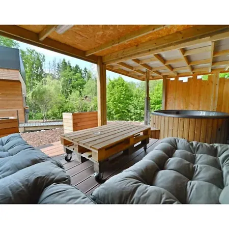Ecological Holiday Near Durbuy With Hot Tub