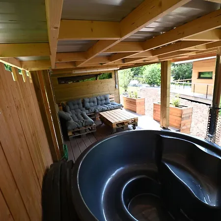 Ecological Holiday Near Durbuy With Hot Tub Holiday home Vesin